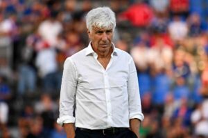 Gasperini a bordo campo