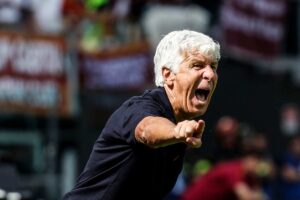 Gasperini urla dalla panchina