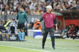 Gasperini si arrabbia dopo un errore commesso