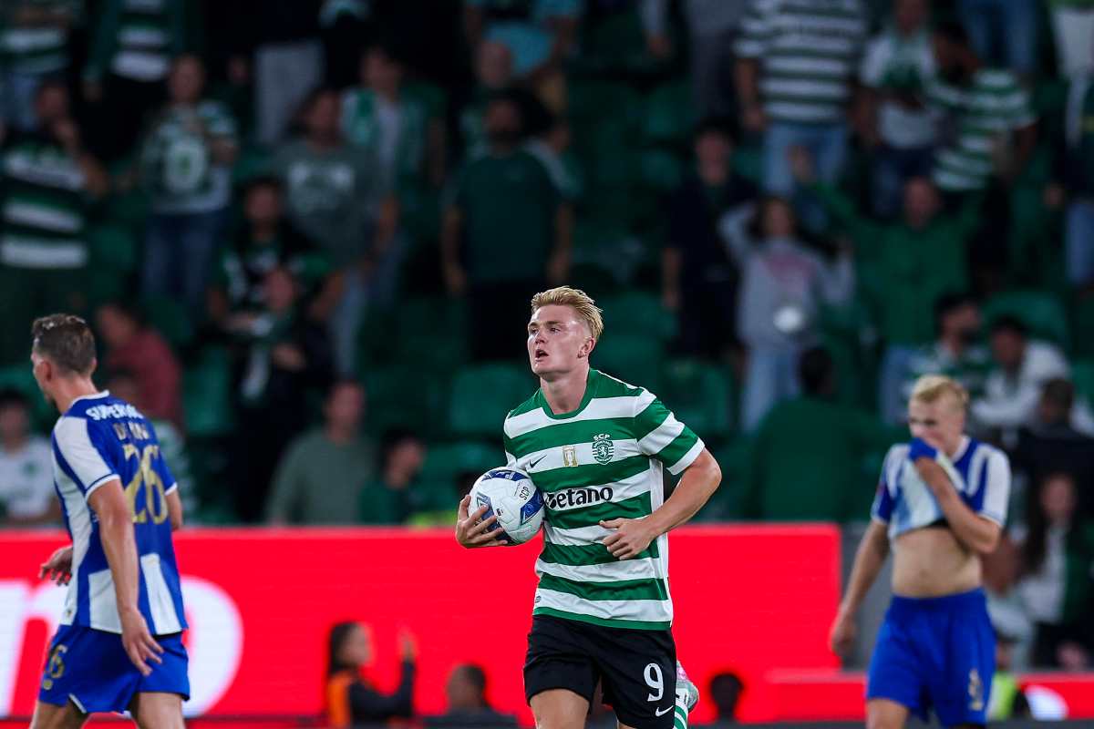 Harder con la maglia dello Sporting
