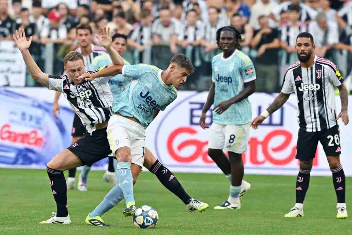 Koopmeiners con la maglia della Juve