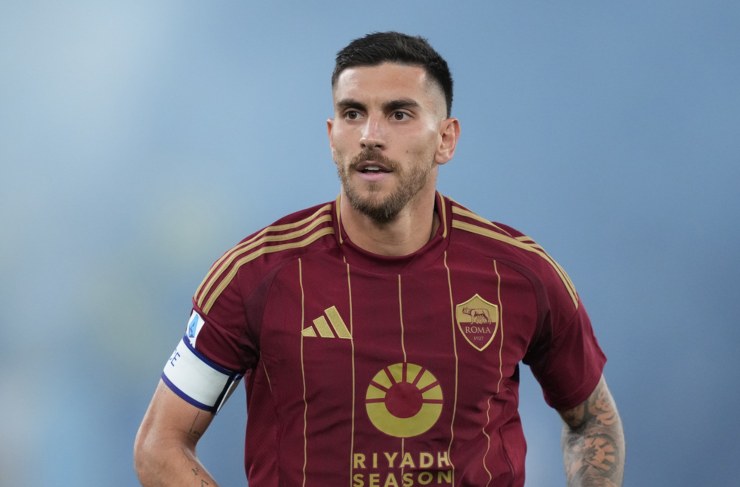 Lorenzo Pellegrini con la maglia della Roma