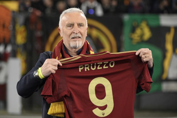 L'ex centravanti della Roma Roberto Pruzzo