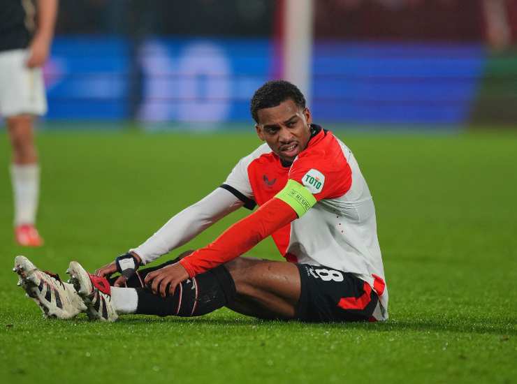 Il centrocampista del Feyenoord Quinten Timber