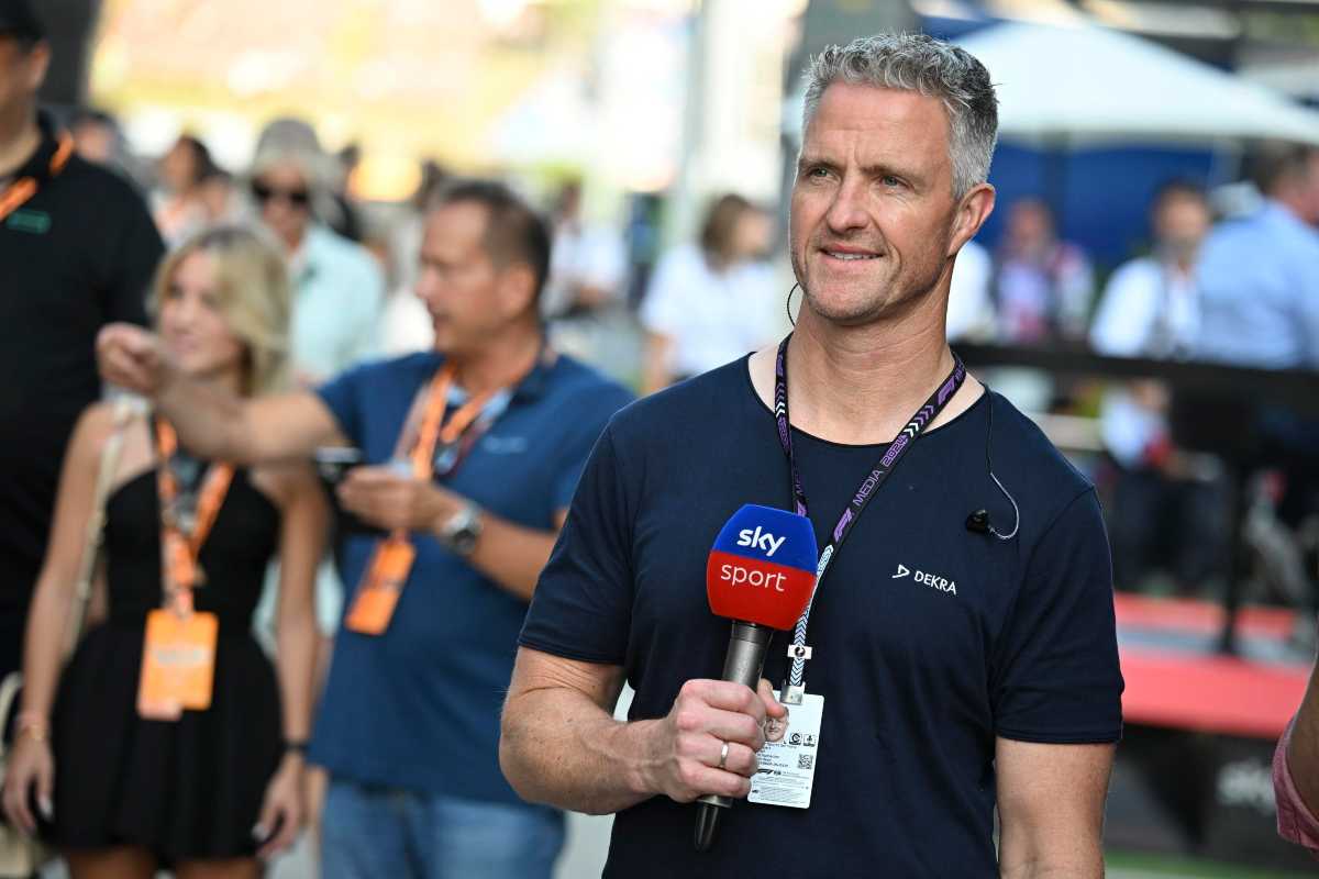 Ralf Schumacher durante un'intervista