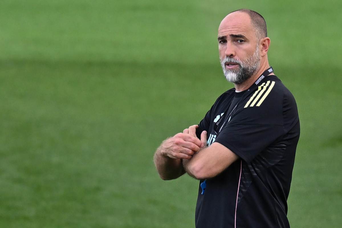 Tudor con la divisa della Juve