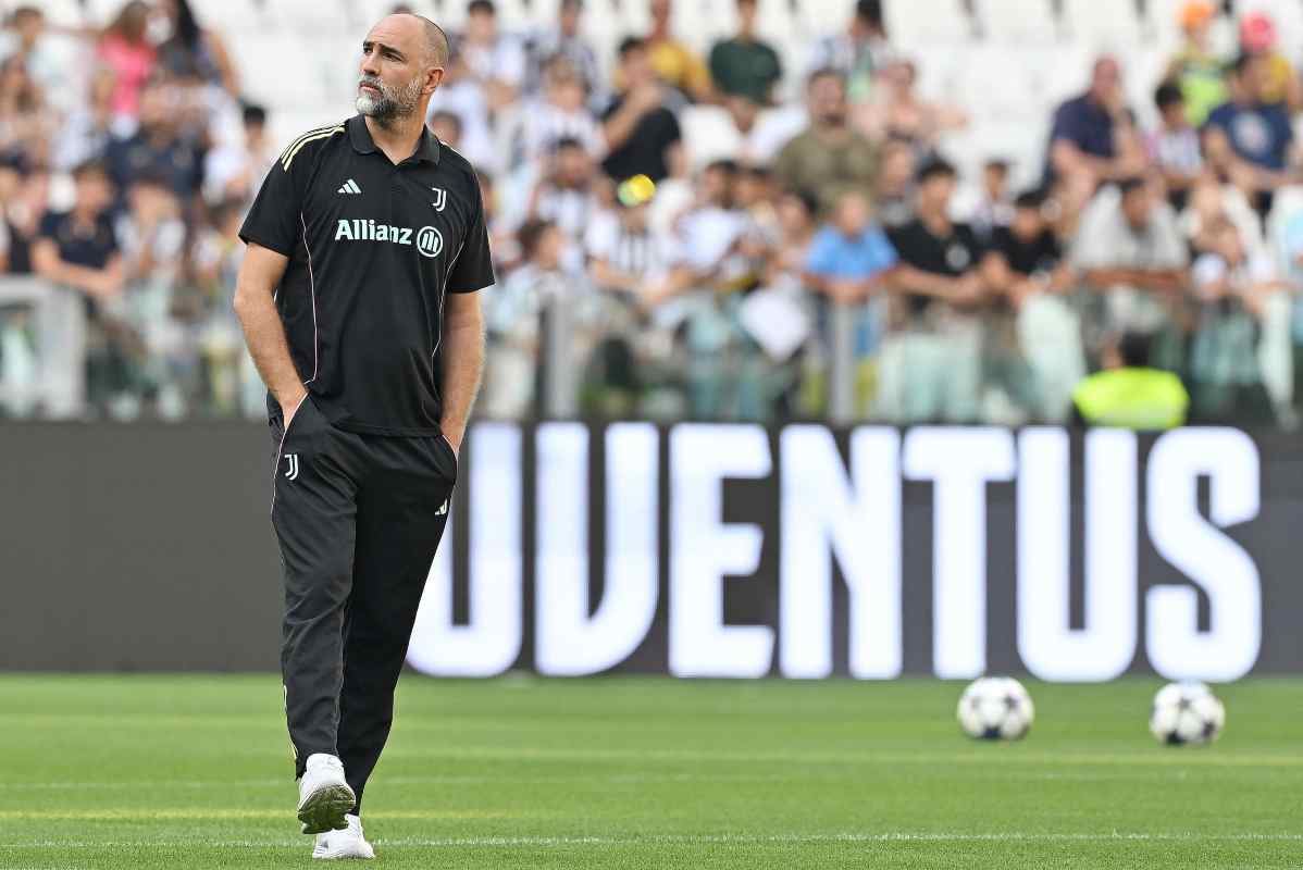 Tudor sul campo della Juve
