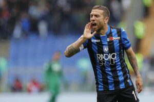 Il Papu Gomez urla in campo