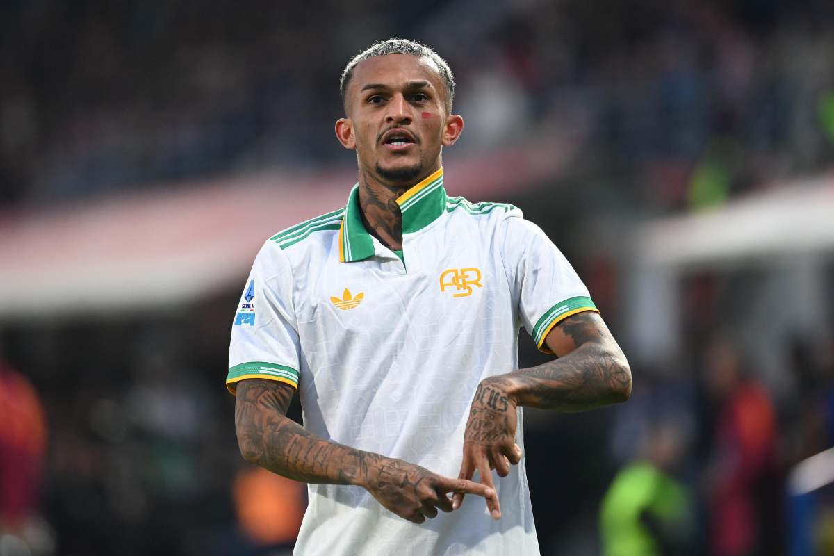 Wesley esulta dopo il gol alla Cremonese