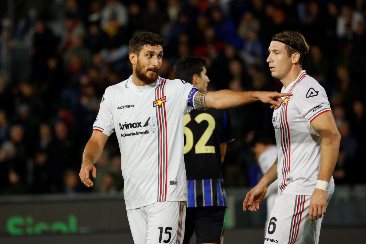 Baschirotto in campo con la Cremonese