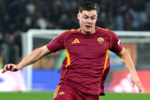 Evan Ferguson in azione