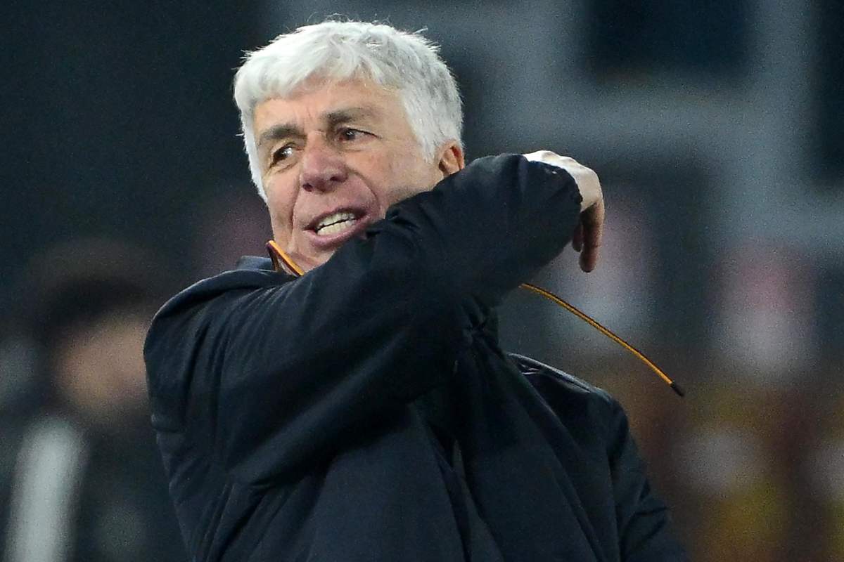 Gian Piero Gasperini sbraita in panchina