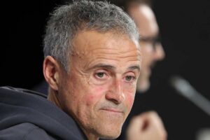 L'allenatore del PSG Luis Enrique