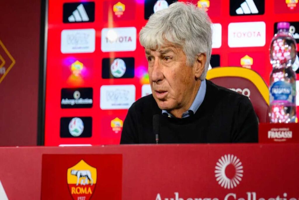 Gian Piero Gasperini in conferenza stampa