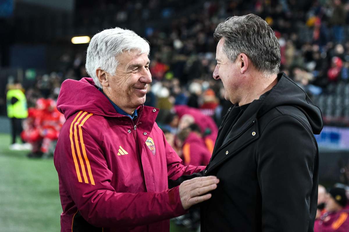 Gasperini e Runjaic si salutano