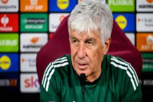 Gasperini in conferenza stampa