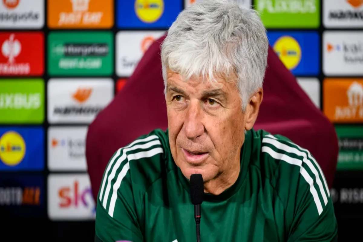 Gasperini in conferenza stampa