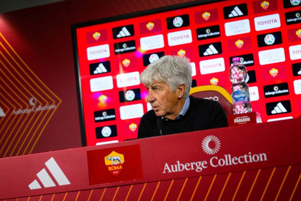 Gasperini in conferenza stampa