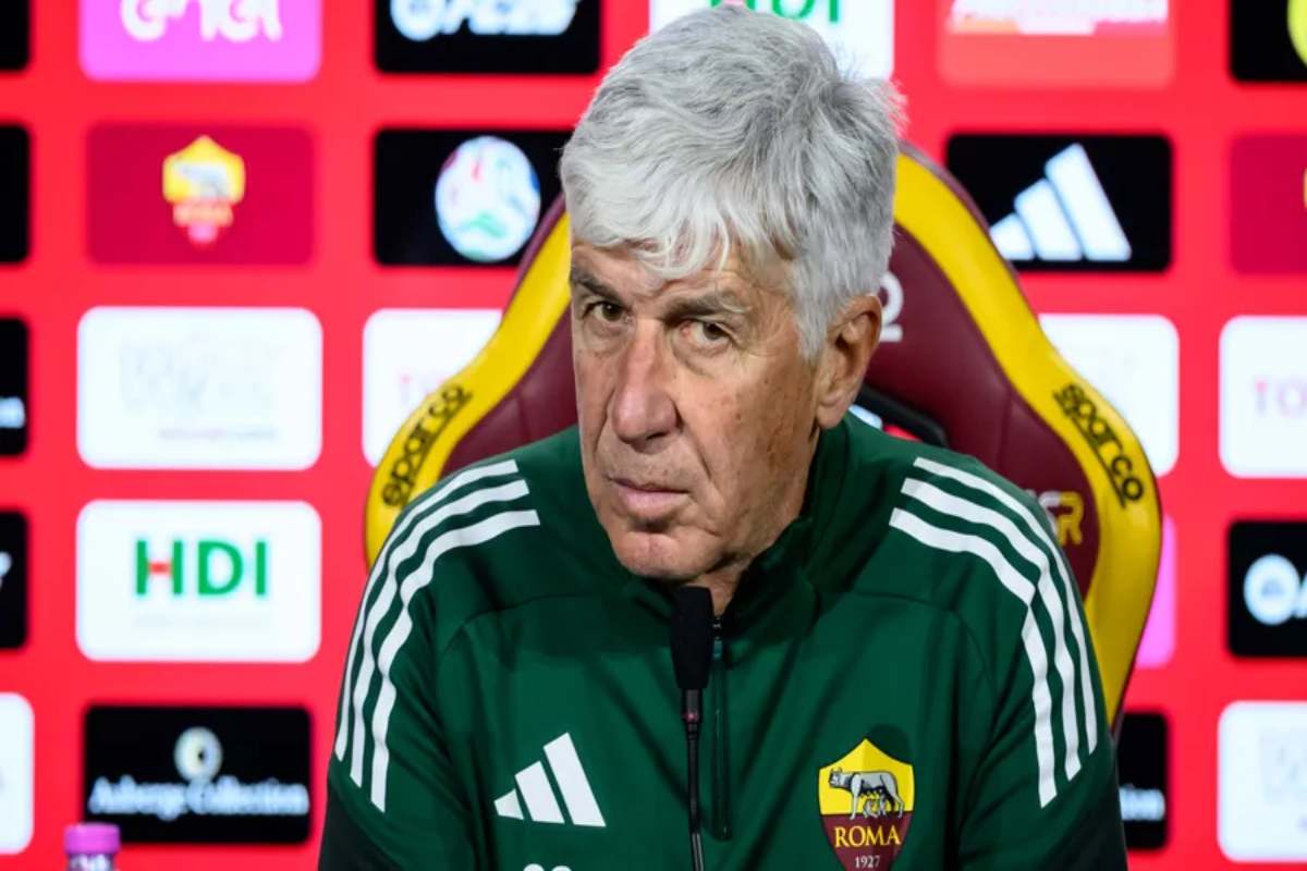 Gian Piero Gasperini in conferenza stampa