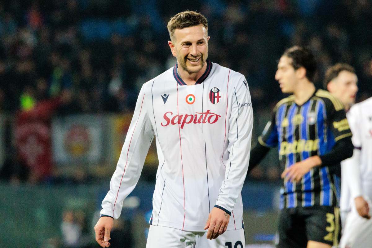 Federico Bernardeschi durante una gara con il Bologna