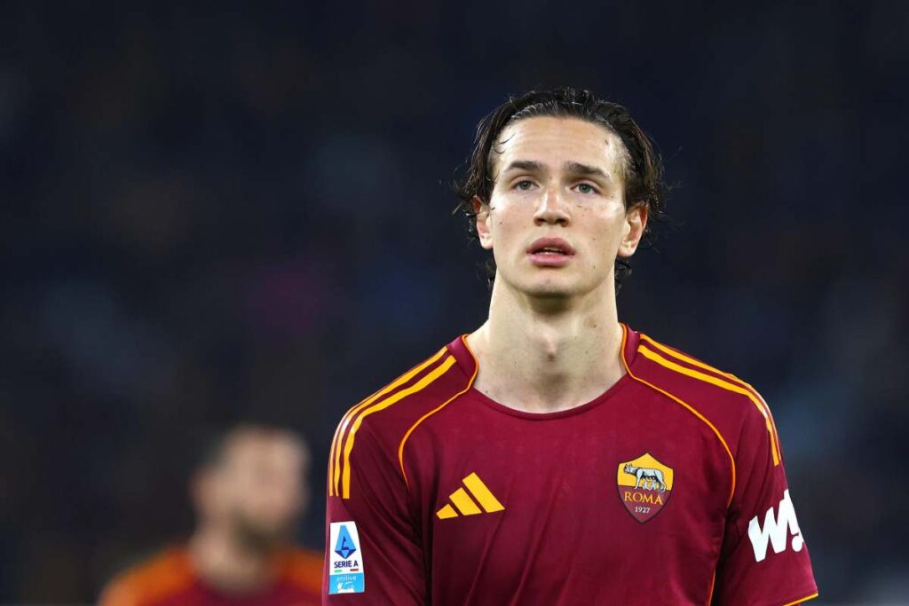 Ghilardi stanco dopo una gara con la Roma