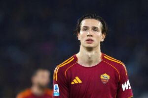 Ghilardi stanco dopo una gara con la Roma