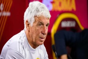 Gasperini in conferenza stampa